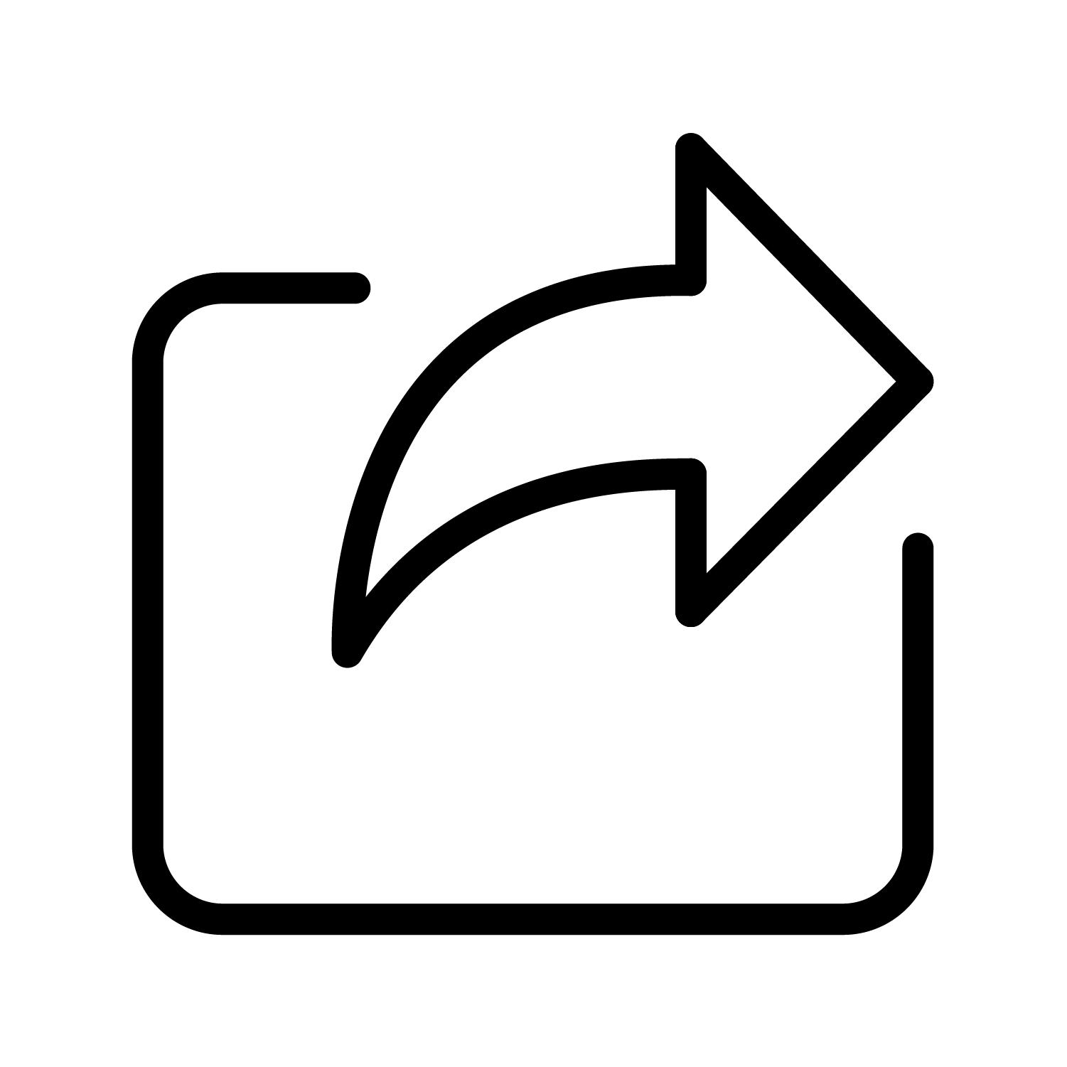 Increase Share Icon
